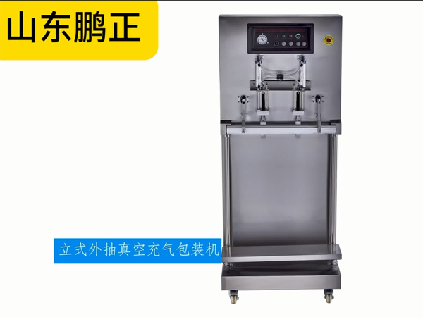 立式外抽真空充气包装机