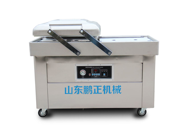 pz800/2s翻盖式双室真空包装机